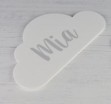 Load image into Gallery viewer, Colourful Cloud Personalised Door Sign - Not a Jewellery Box
