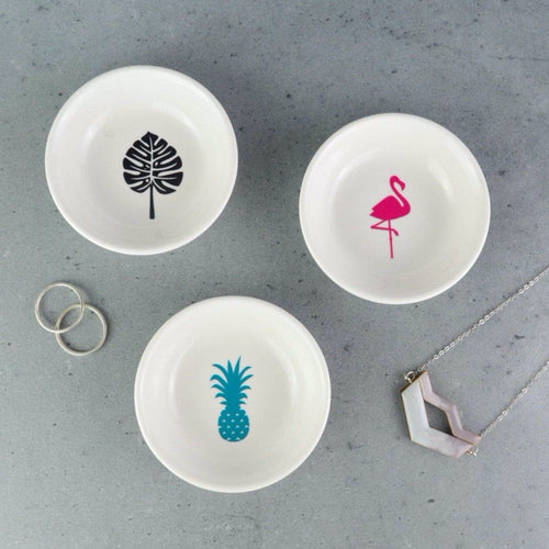 Mini Jewellery Dish - Tropical Collection - Not a Jewellery Box