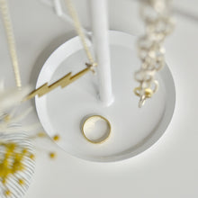 Load image into Gallery viewer, Personalised Tall Jewellery or Earring Stand - White - Not a Jewellery Box
